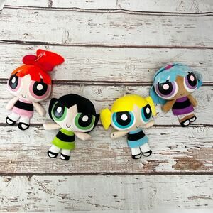 THE POWERPUFF GIRLS Blossom Buttercup Bubbles Bliss Hanging Plush